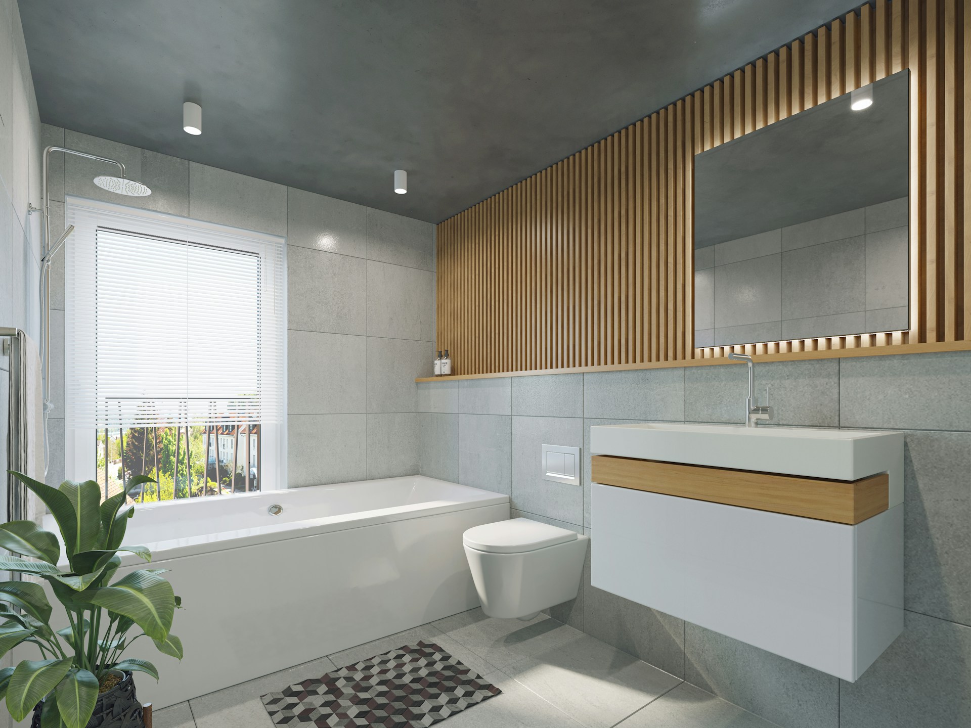 bathroom mildew